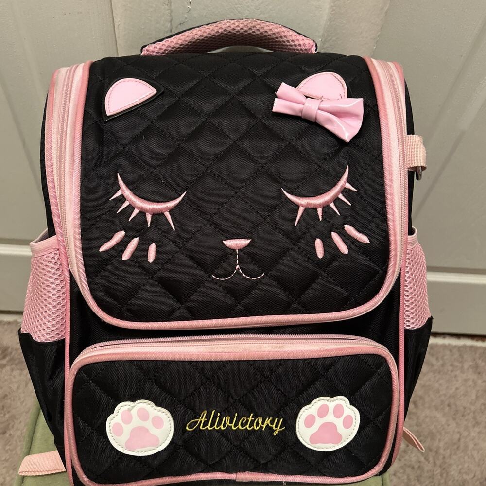 Ao Ali Victory Girls Backpacks, Waterproof Cute Backpack for Kids Toddler Girls